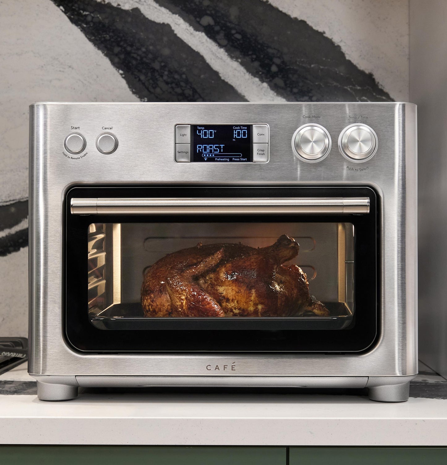 Cafe C9OADA1ZS1 CAF(EBACK)™ Couture™ Toaster Oven with Air Fry