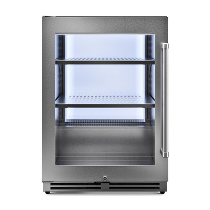 TBR24ULH Thor Kitchen 24-inch Professional Undercounter Beverage Cooler - Model Tbr24u-lh