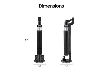 Samsung VS28C9762UK Bespoke Jet™ AI Cordless Stick Vacuum with All-in-One Clean Station® in Satin Black