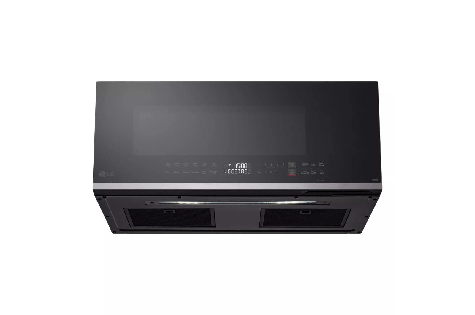 Lg 1.3 cu. ft. Smart Low Profile Over-the-Range Microwave Oven with Sensor Cook