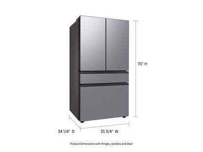 Samsung RF29BB8600QL Bespoke 4-Door French Door Beverage Center™  Dual Ice Maker & Flex Zone™  29 cu.ft.