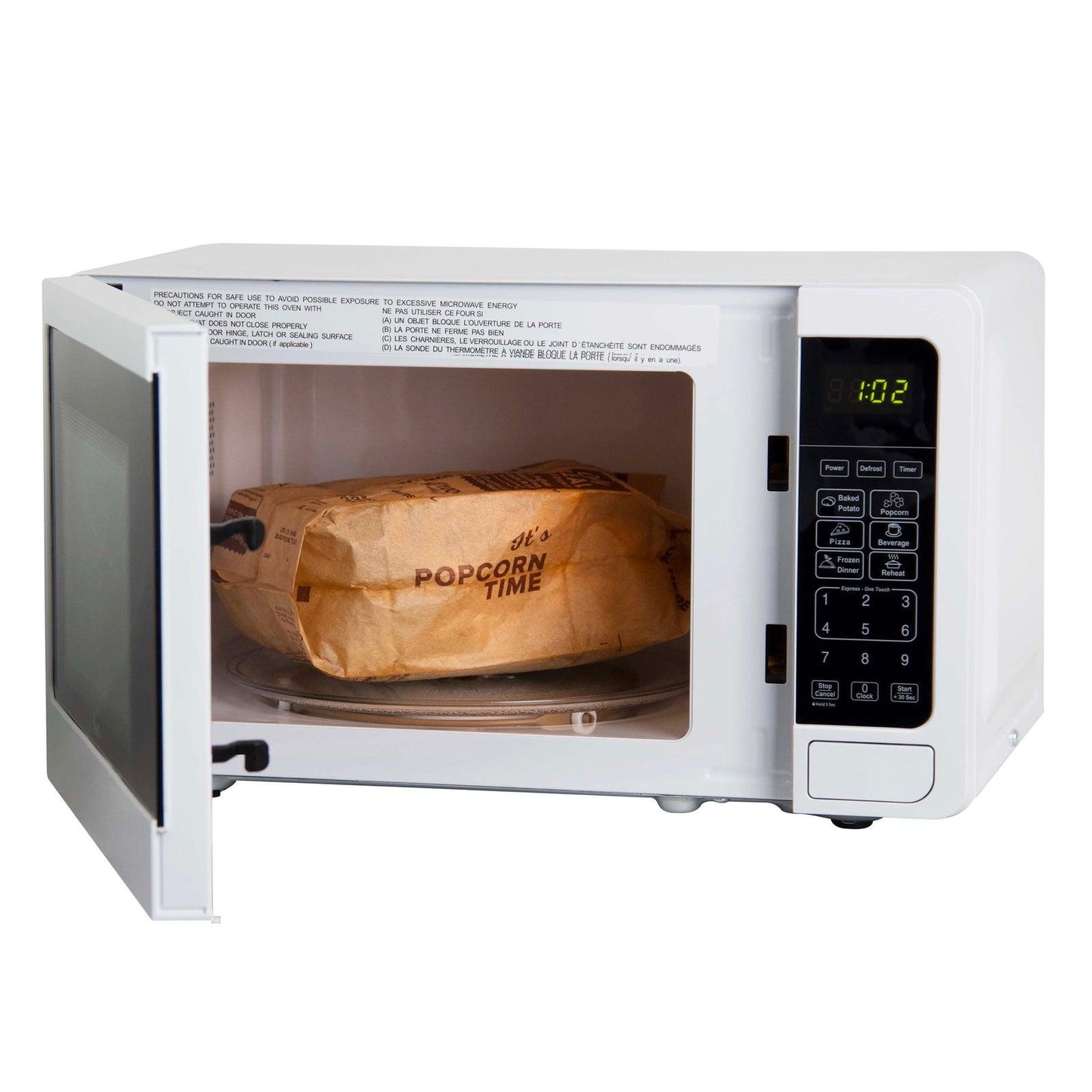 MT7V3S Avanti Countertop Microwave Oven, 0.7 cu. ft. - Stainless Steel