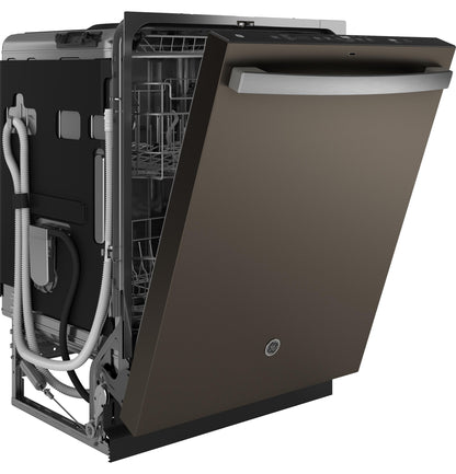 GDT650SMVES GE® ENERGY STAR® Fingerprint Resistant Top Control with Stainless Steel Interior Dishwasher with Sanitize Cycle
