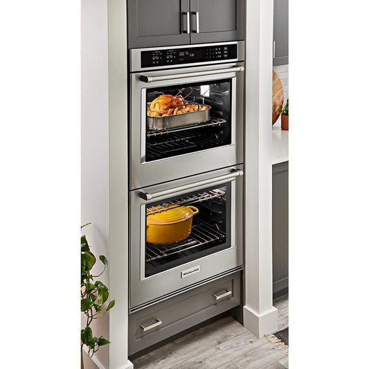 KOED530PSS KitchenAid® 30" Double Wall Ovens with Air Fry Mode