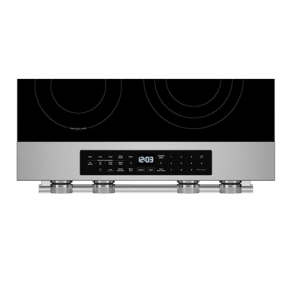 Kitchenaid KSES530SPS 5.3 Cu. Ft. Smart Slide-in Electric Range with Two Even-Heat™ Hyper Elements and Convection Cooking Modes