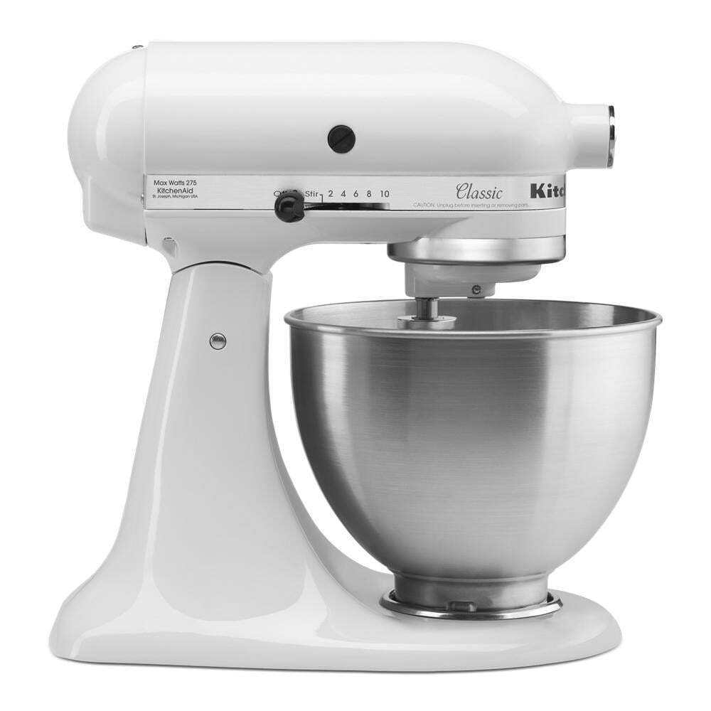 Kitchenaid K45SSWH Classic™ Series 4.5 Quart Tilt-Head Stand Mixer