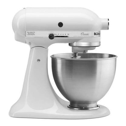 Kitchenaid K45SSWH Classic™ Series 4.5 Quart Tilt-Head Stand Mixer