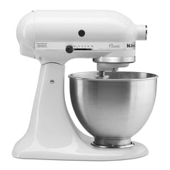 Kitchenaid K45SSWH Classic™ Series 4.5 Quart Tilt-Head Stand Mixer