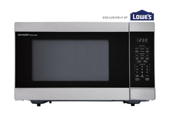 SMC1660KS Sharp 1.6 cu. ft. 1100W Stainless Steel Countertop Microwave Oven