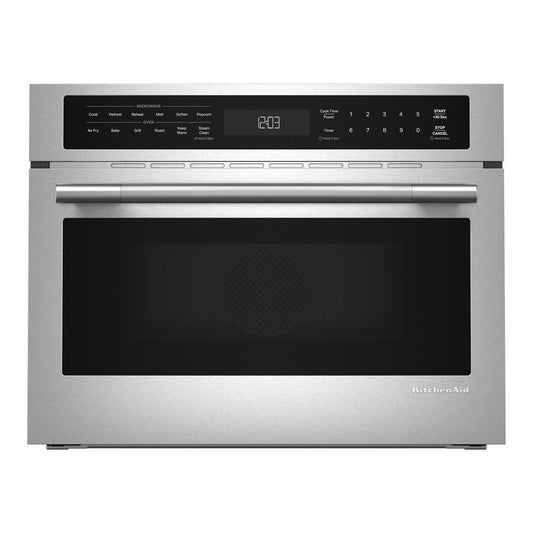 Kitchenaid KMBS724SPS 24" Built-In More-In-One Convection Microwave Speed Oven with Air Fry Mode