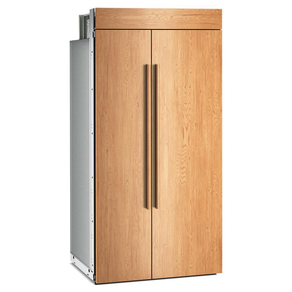 Kitchenaid KBSN742TPA 25.5 Cu. Ft. 42" Built-In Panel-Ready Side-by-Side Refrigerator with Platinum Interior