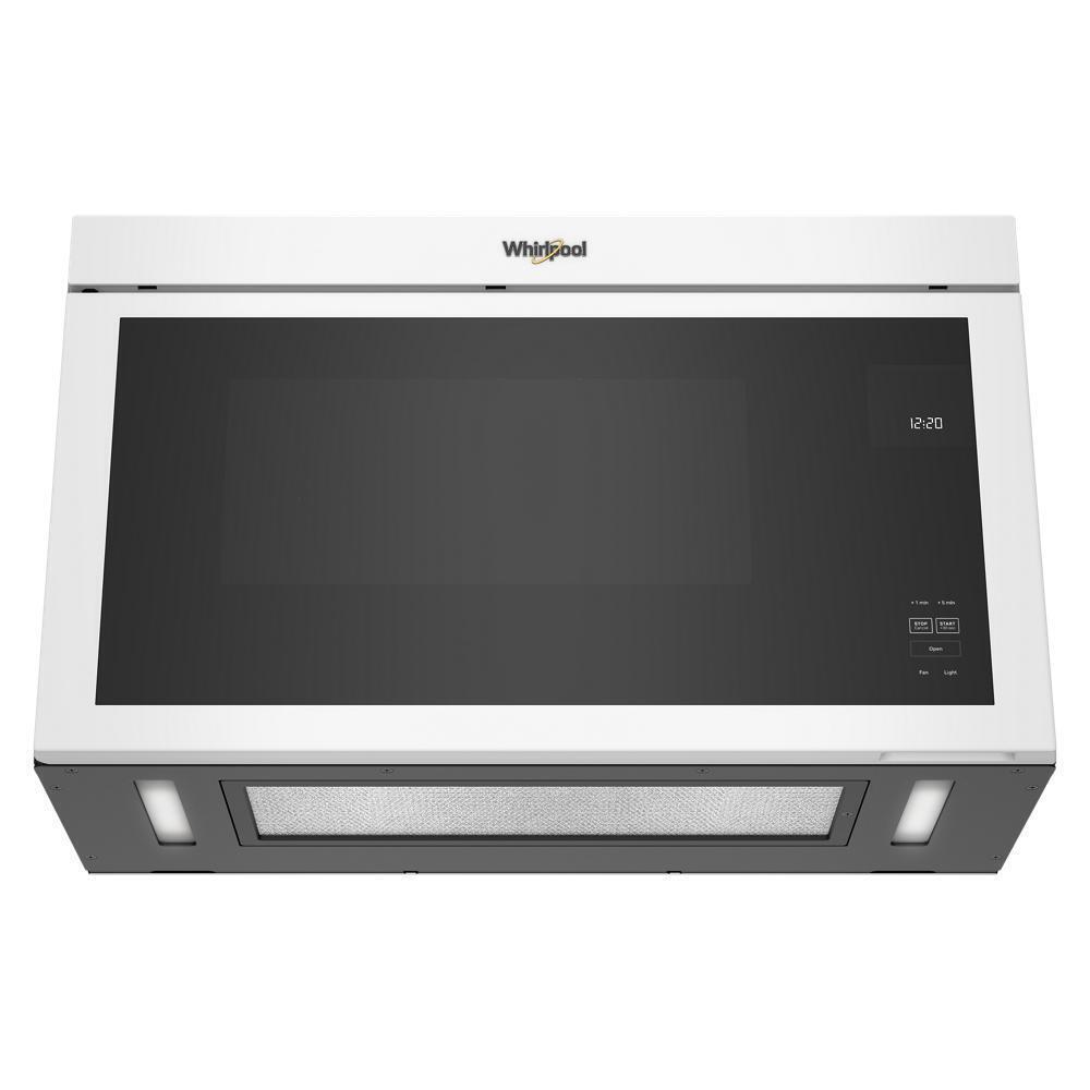 Whirlpool WMMF5930PW 1.1 Cu. Ft. Flush Mount Microwave with Turntable-Free Design