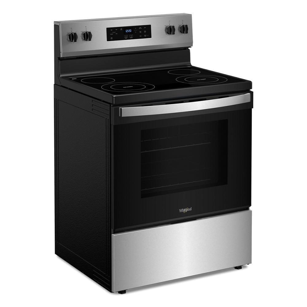 Whirlpool WFES3530RS 30-inch Electric Range with Self Clean