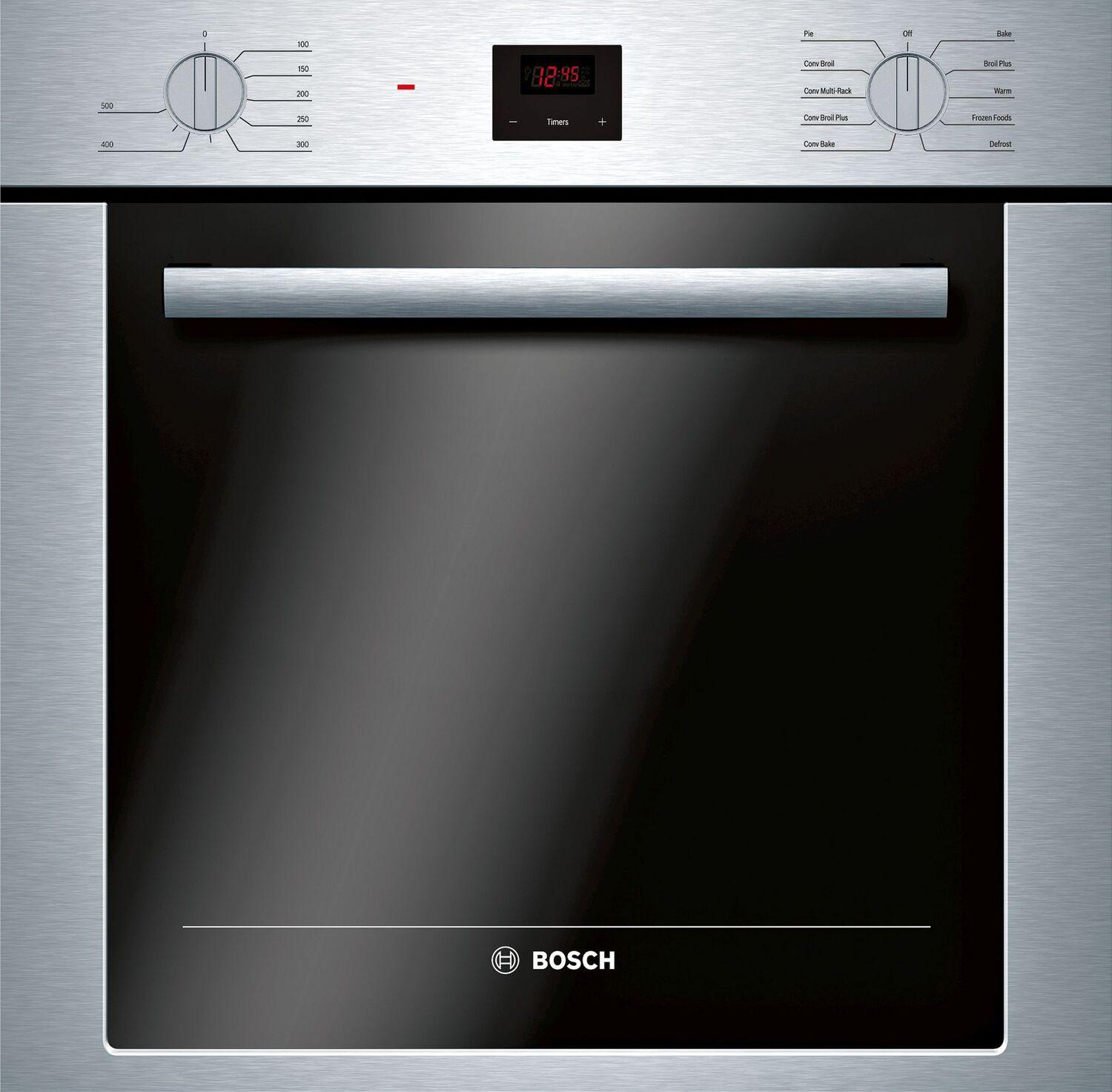 Bosch HBE5453UC 500 Series Single Wall Oven 24" Stainless Steel