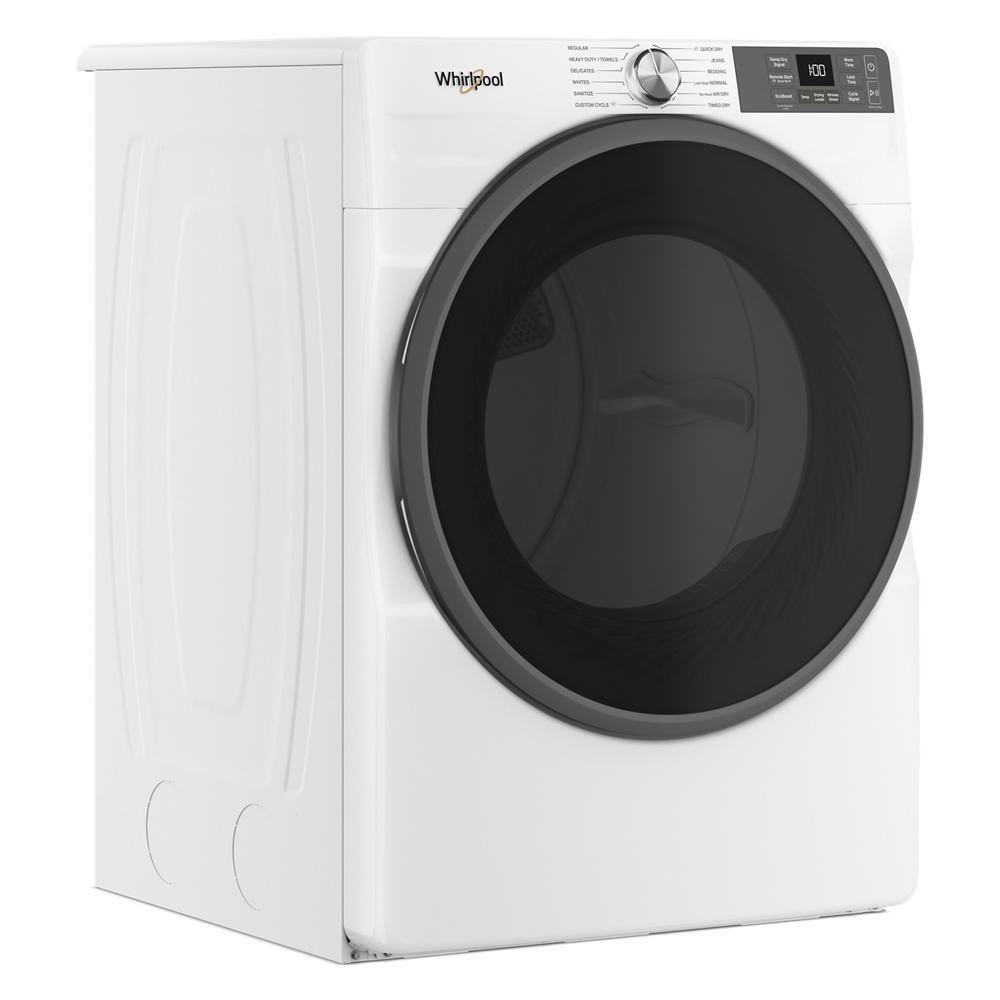 Whirlpool WED5720RW 7.4 cu. ft. Smart Front Load ENERGY STAR® Electric Dryer with Wrinkle Shield™ Option