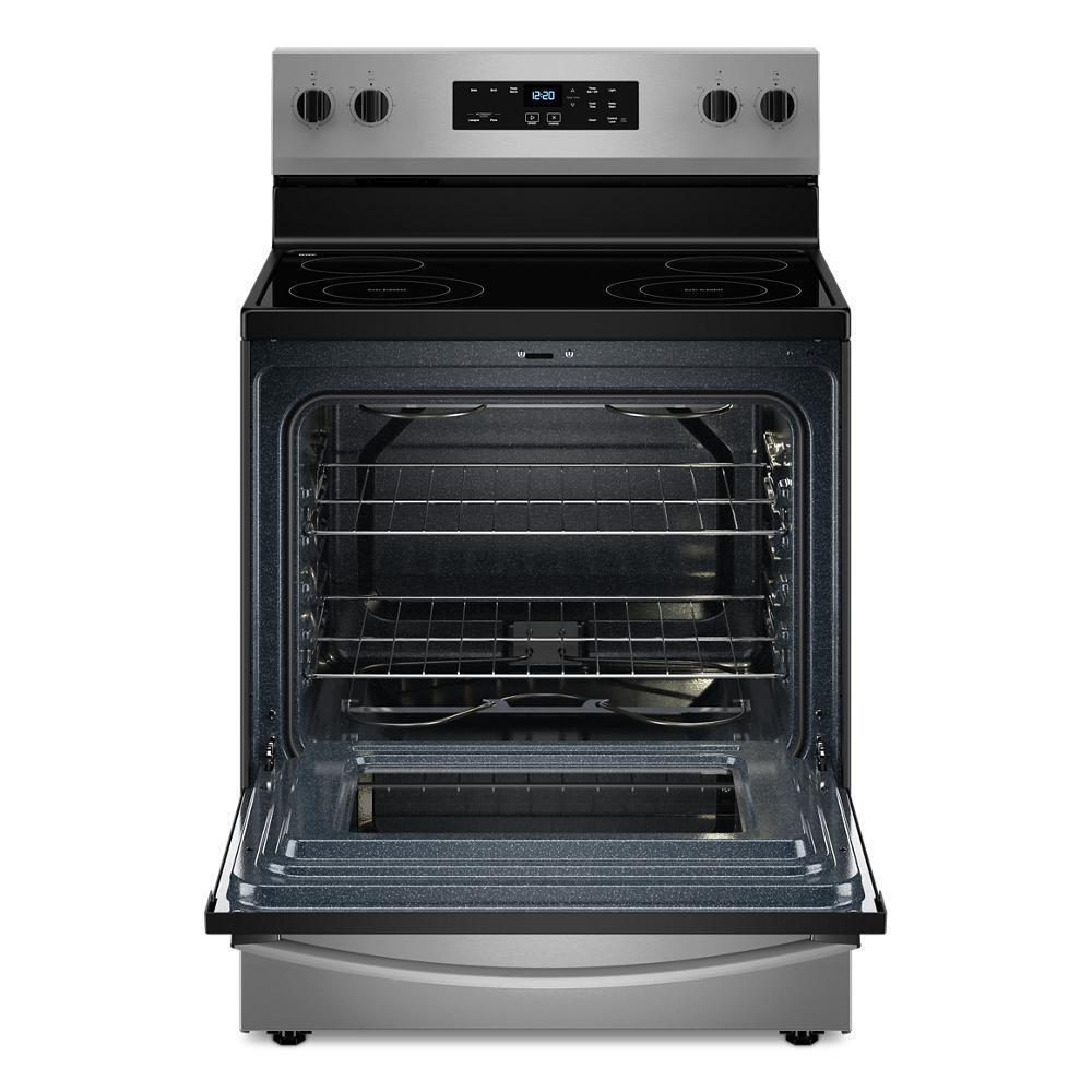 Whirlpool WFES3030RS 30-inch Electric Range with No Preheat Mode