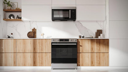 Bosch HEF1050MU 100 Series, Freestanding electric cooker, 30'', Stainless steel