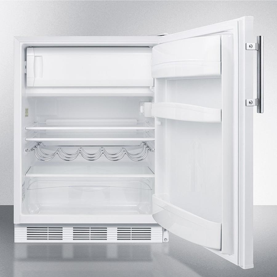 Summit CT661WADA 24" Wide Refrigerator-freezer, ADA Compliant