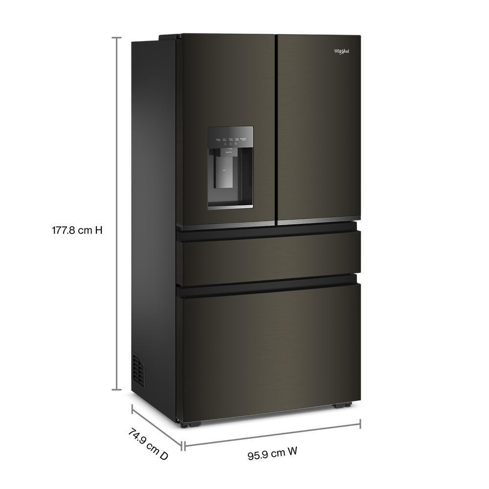 Whirlpool WRMC5036RV 36-inch Wide True Counter Depth 4-Door French Door Refrigerator - 22 cu. ft.