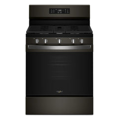 Whirlpool WFGS4530SV 30-inch Gas Range with Air Cooking Technology and Steam Clean