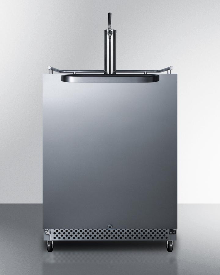 Summit SBC695OS 24" Wide Built-in Outdoor Kegerator