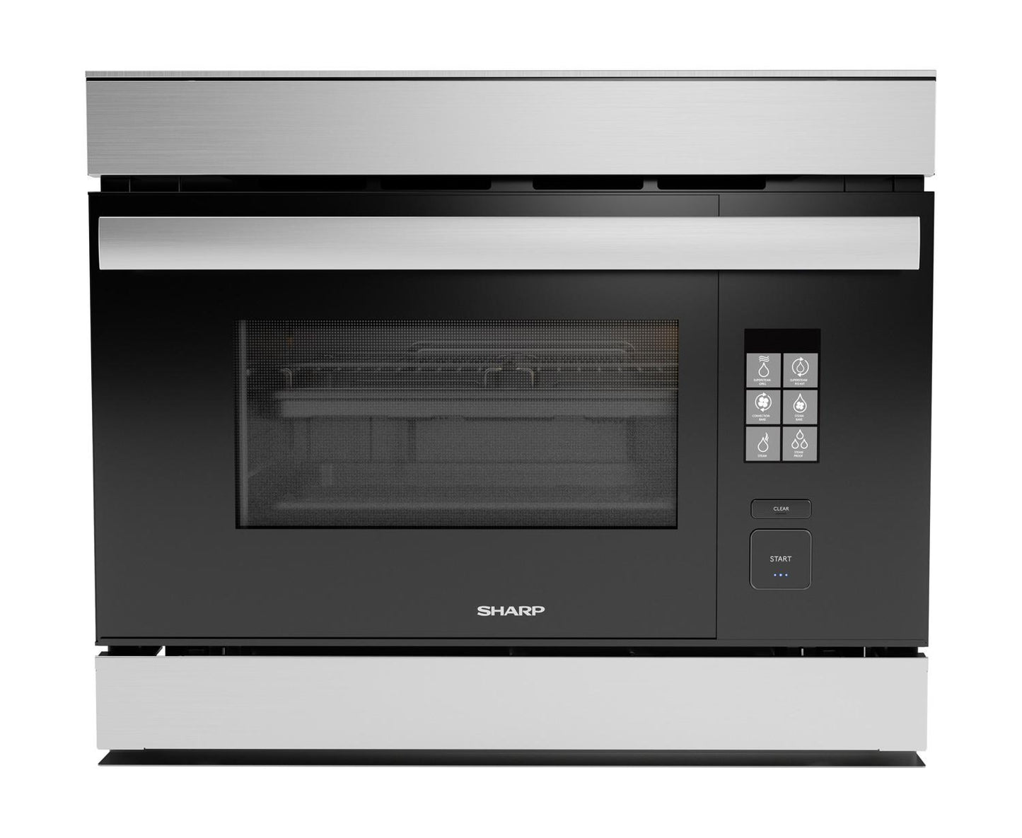 SSC2489DS Sharp SuperSteam+ Smart Superheated Steam and Convection Built-In Wall Oven