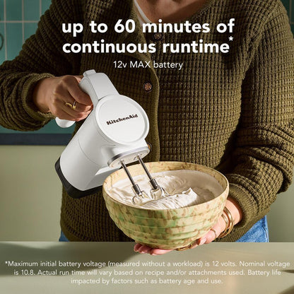 KHMR762PL KitchenAid Go® Cordless Hand Mixer - battery included