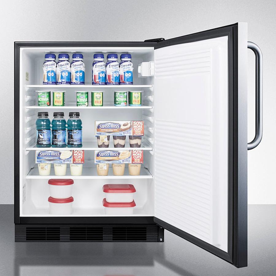 Summit FF7BKCSSADA 24" Wide All-refrigerator, ADA Compliant