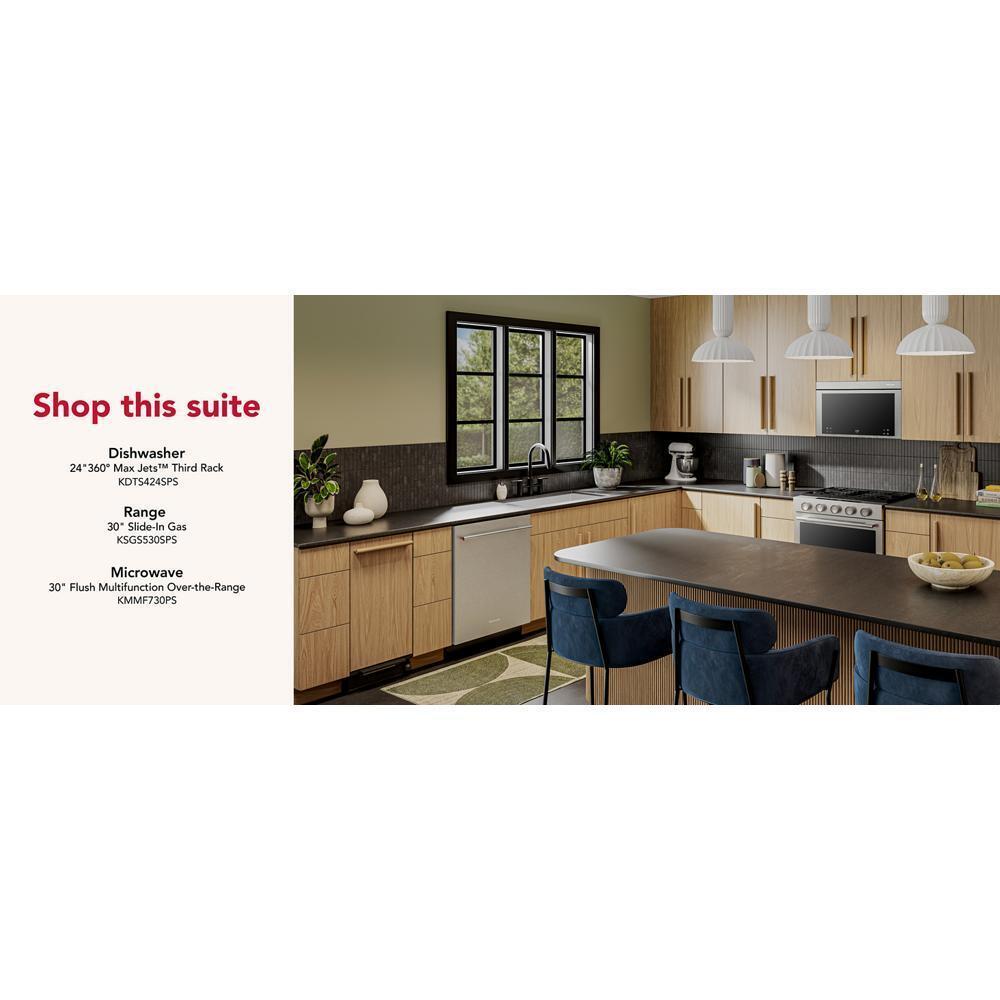 KTTP515TPA KitchenAid® 15 in. Built-In Trash Compactor with Built-In Odor Management System