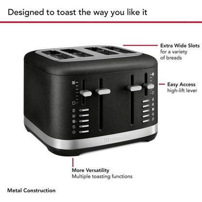 Kitchenaid KMT4109BK 4 Slice Toaster