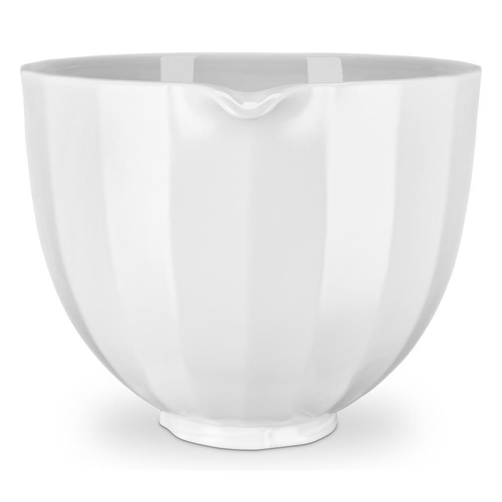 Kitchenaid KSM2CB5PWS 5 Quart White Shell Ceramic Bowl