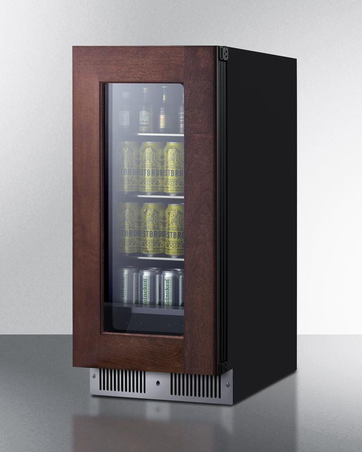 Summit SDHG1533PNR 15" Wide Built-in Beverage Center (panel Not Included)