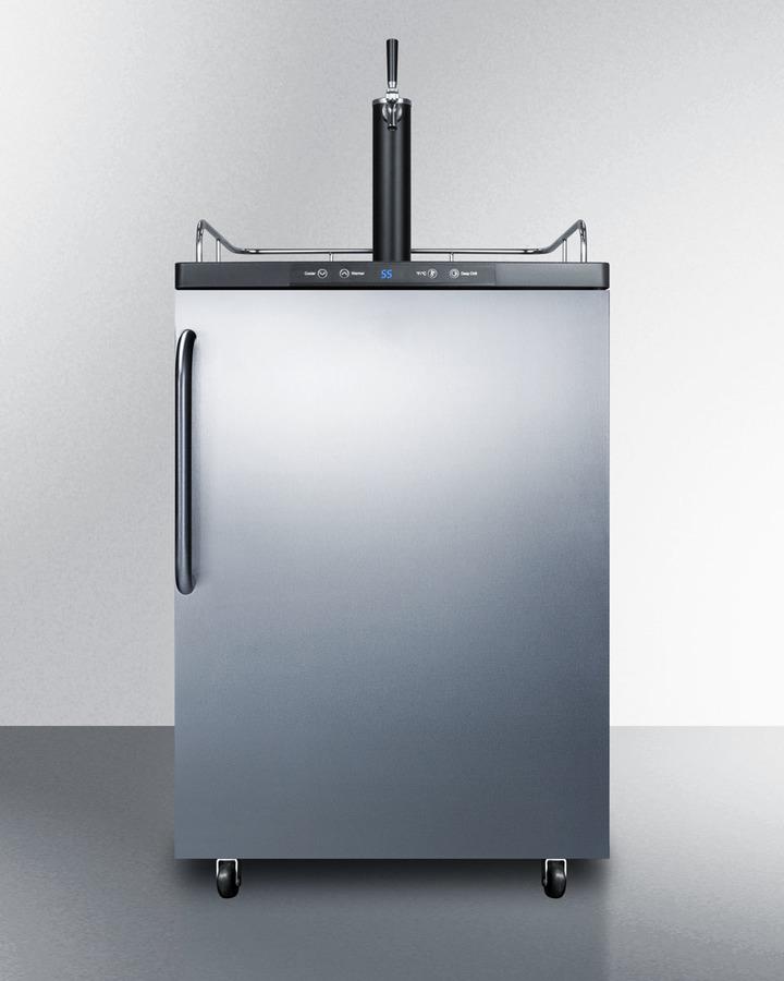 Summit SBC635MSSTB 24" Wide Kegerator