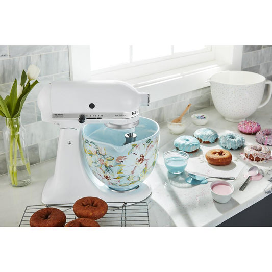 Kitchenaid KSM2CB5PWG 5 Quart White Gardenia Ceramic Bowl