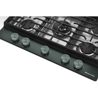 KCGK530SJP KitchenAid® 30 in. Gas Cooktop with 5 Burners and Integrated Wok Grate