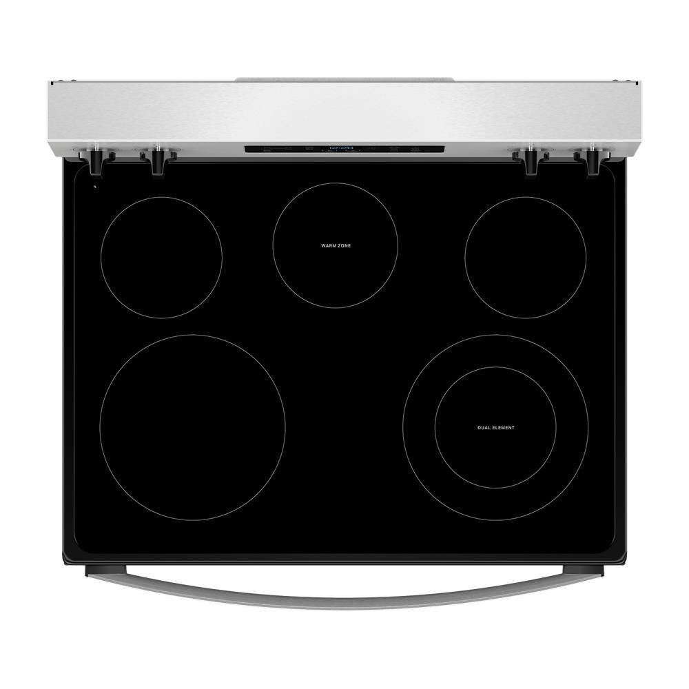 Whirlpool WFES3130TS 30-inch Electric Range with Steam Clean