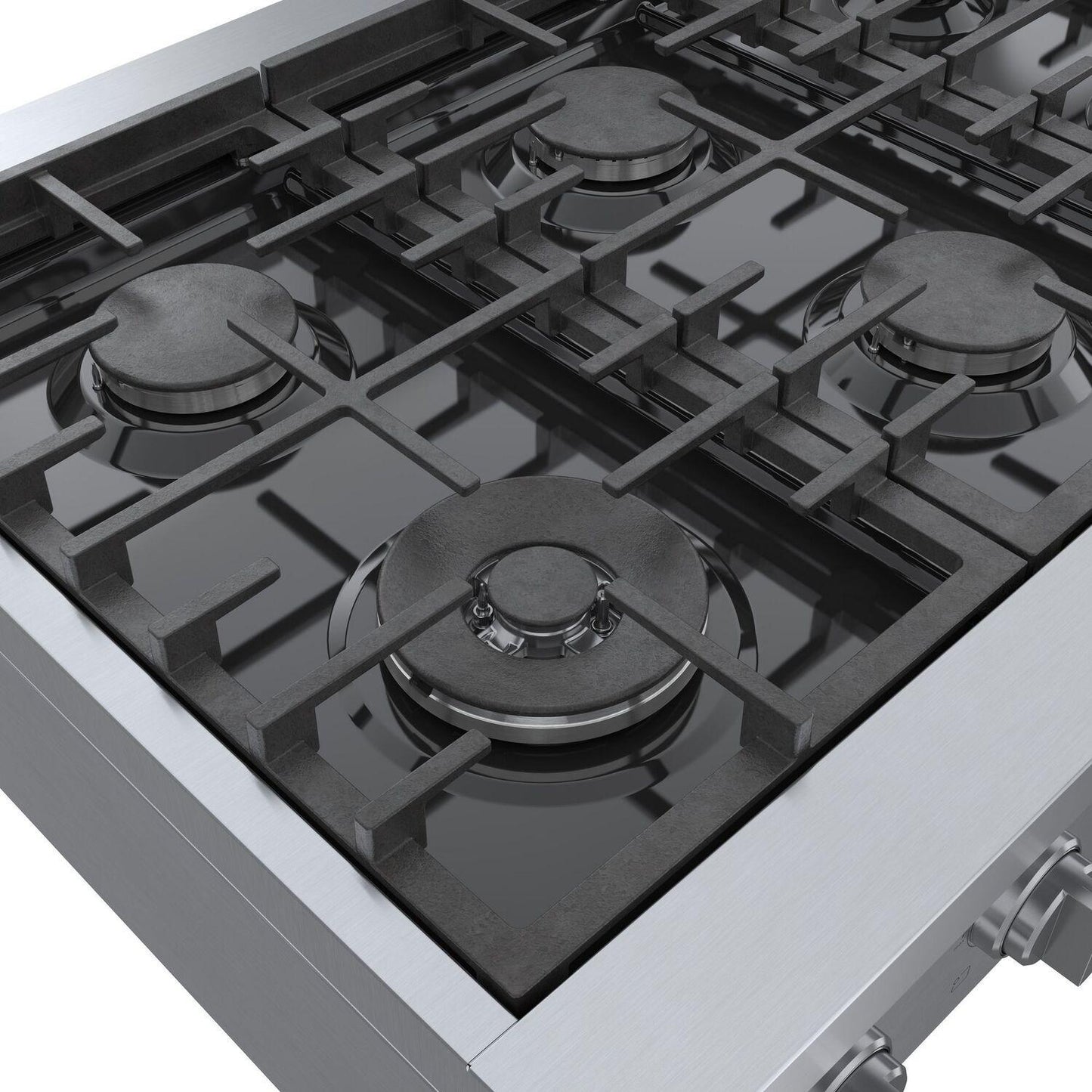 Bosch RGM8658UC 800 Series, Professional Rangetop, 36 ", Stainless steel