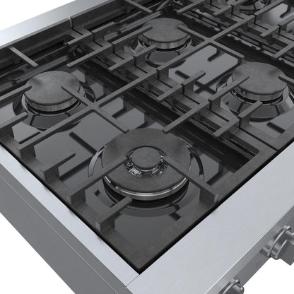Bosch RGM8658UC 800 Series, Professional Rangetop, 36 ", Stainless steel
