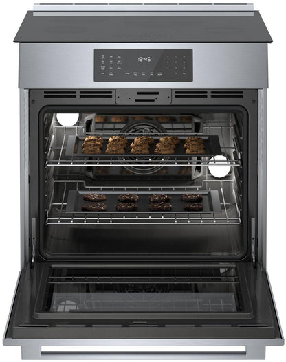 Bosch HII8057U 800 Series, Induction slide-in range, 30'', Stainless steel