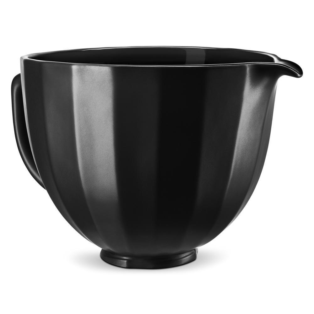 Kitchenaid KSM2CB5PBS 5 Quart Black Shell Ceramic Bowl