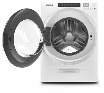 Whirlpool WFW5620HW 4.5 cu. ft. Closet-Depth Front Load Washer with Load & Go™ Dispenser - White