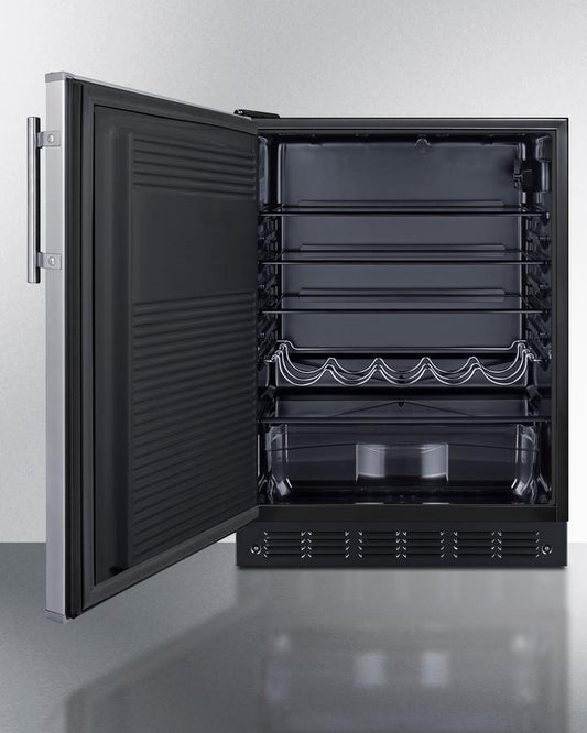Summit FF708BLSSADALHD 24" Wide All-refrigerator, ADA Compliant
