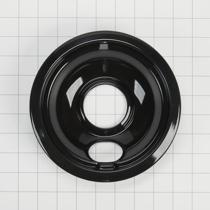 Whirlpool W10288051 Range Electric/Cooktop 4-Pack Round Drip Bowls (Two 6-IN and Two 8-IN) - Black for Non-Hinged, 2-Wire Plug Cooking Elements
