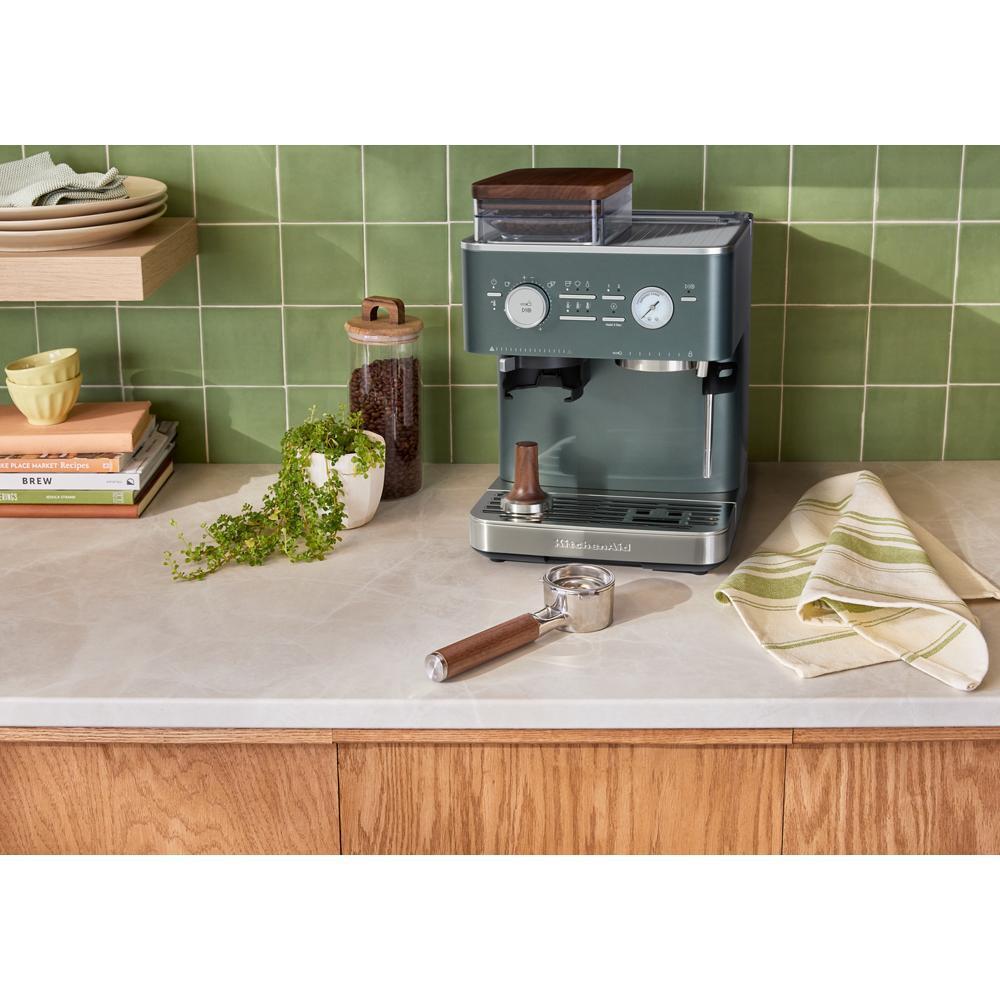 Kitchenaid KES6551JP Semi Automatic Espresso Machine with Burr Grinder