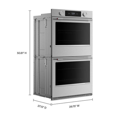 Kitchenaid KOED630SPS 30-inch Smart Electric Double Wall Oven with Assisted Cooking Modes - PrintShield™ Finish