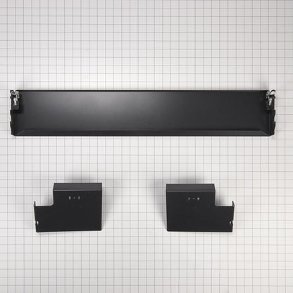 Kitchenaid W10663562 36" Refrigerator Armoire Style Door Panel Kit, Obsidian, includes (1) grille assembly, (2) grille bracket assembly