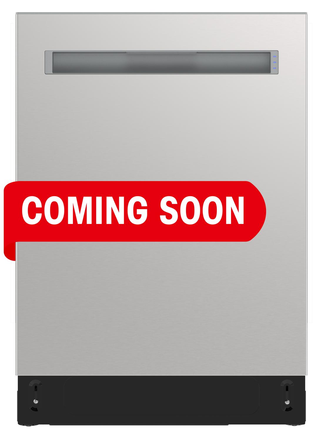 Sharp SDW6748SNS 24" Top Control Stainless Steel Pocket Handle 47 dBA Dishwasher with Auto Door Open