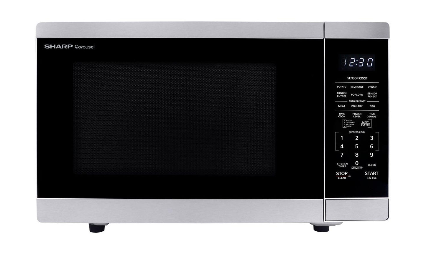 Sharp SMC1465HM 1.4 cu. ft. Countertop Microwave Oven with Inverter Technology