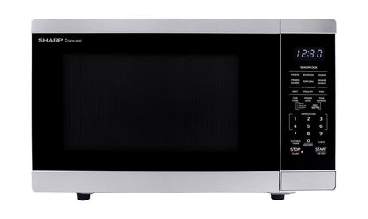 Sharp SMC1465HM 1.4 cu. ft. Countertop Microwave Oven with Inverter Technology