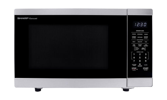 Sharp SMC1465HM 1.4 cu. ft. Countertop Microwave Oven with Inverter Technology